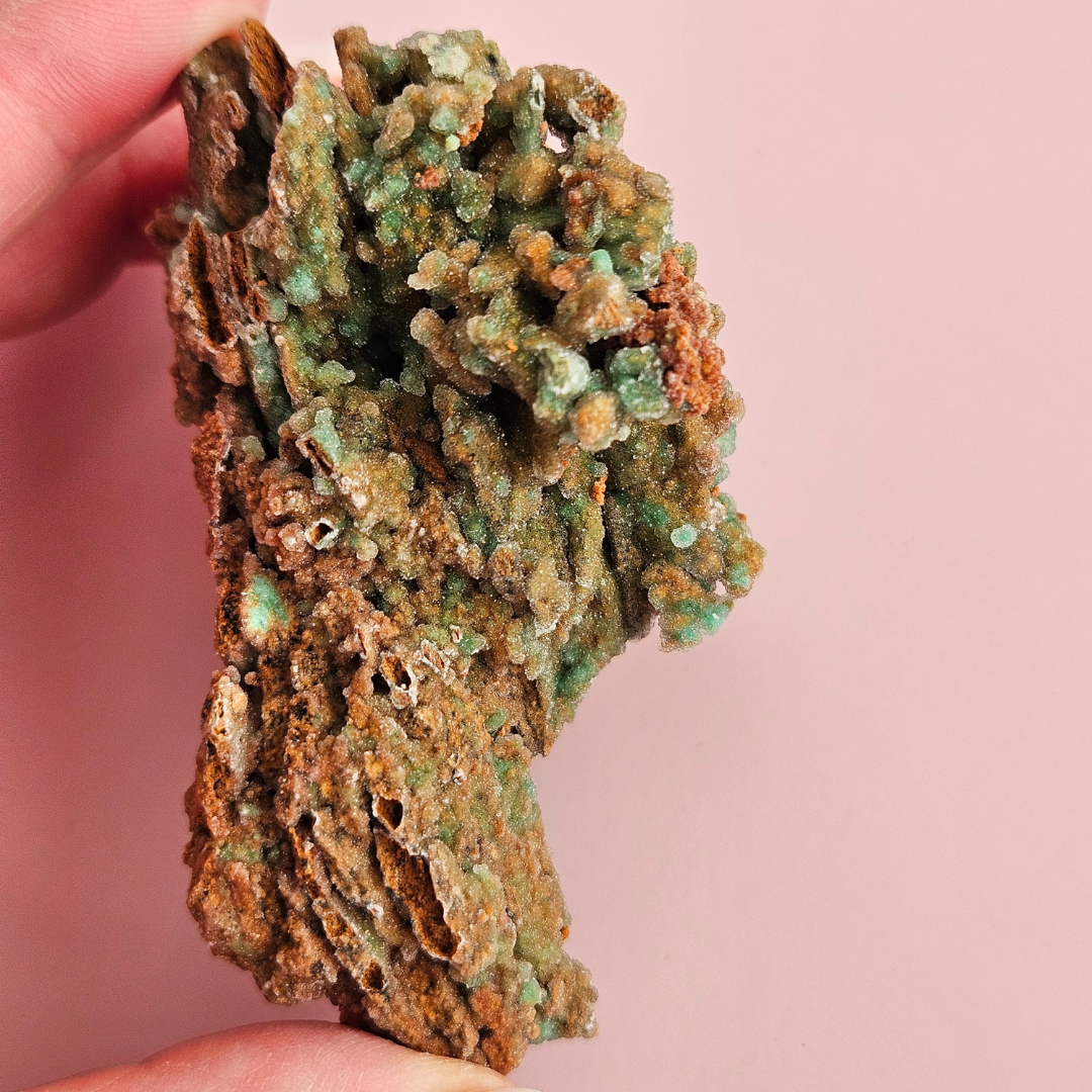 Natural Smithsonite Druzy Indonesian Mineral