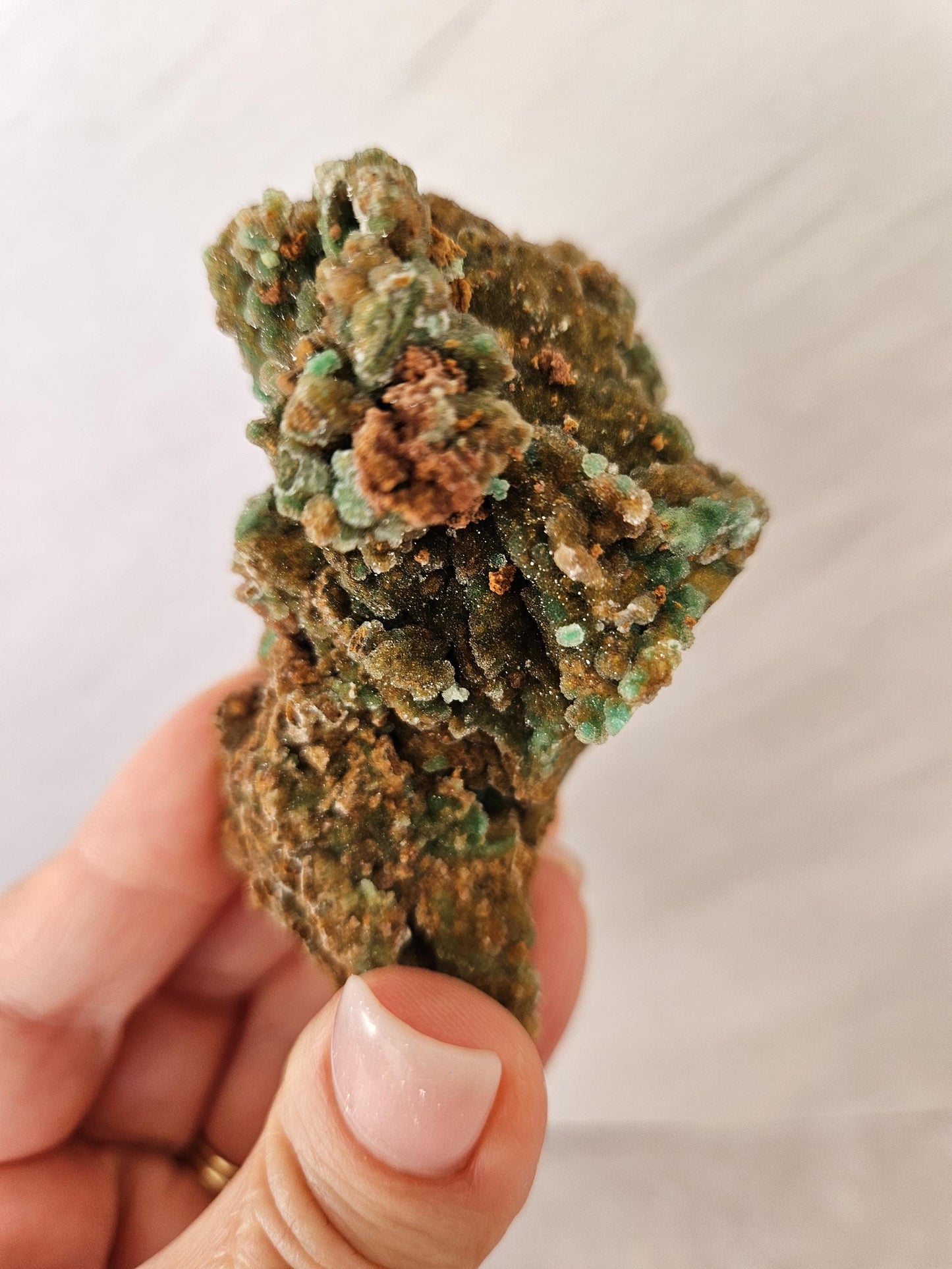 Natural Smithsonite Druzy Indonesian Mineral