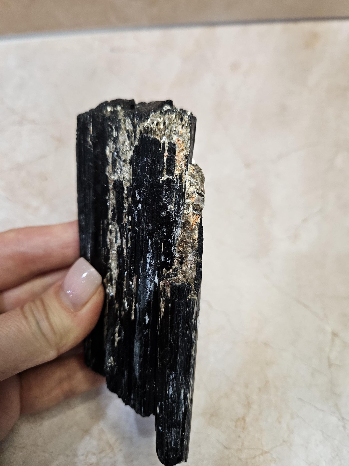 Black Tourmaline Raw Mineral