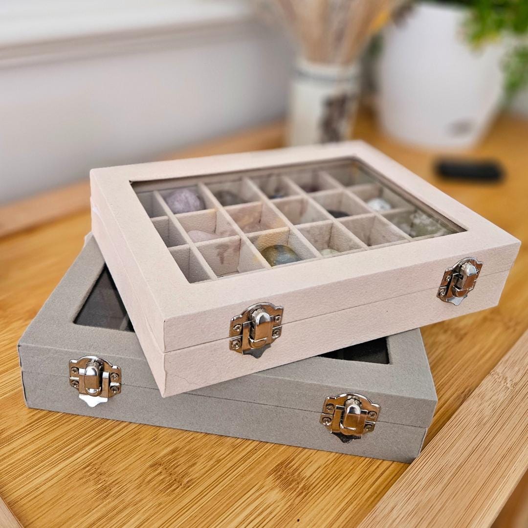 Tumbled stone crystal collection boxed crystal gift set starter crystal kit for beginners