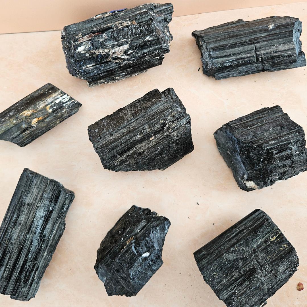 1 x Raw Black Tourmaline Chunk