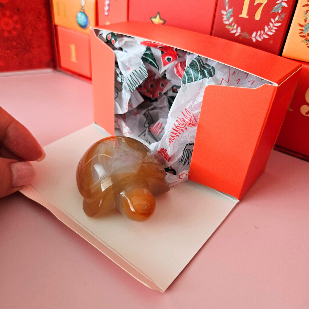 DELUXE Christmas crystal advent calendar