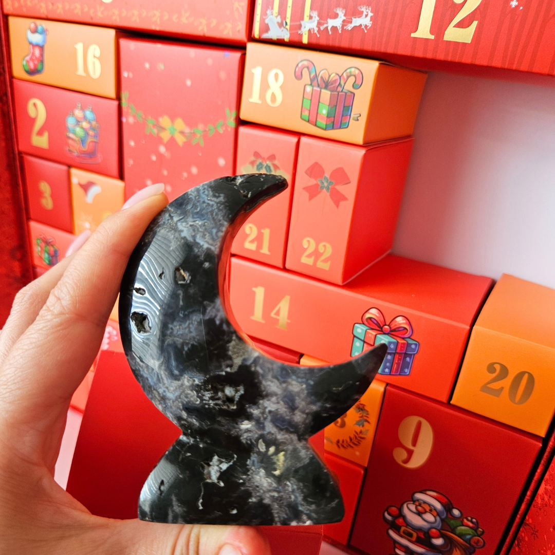 DELUXE Christmas crystal advent calendar