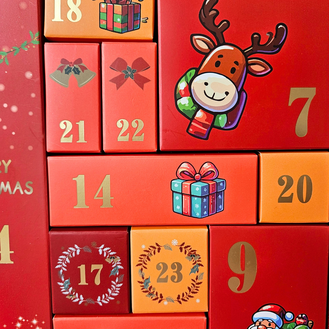DELUXE Christmas crystal advent calendar