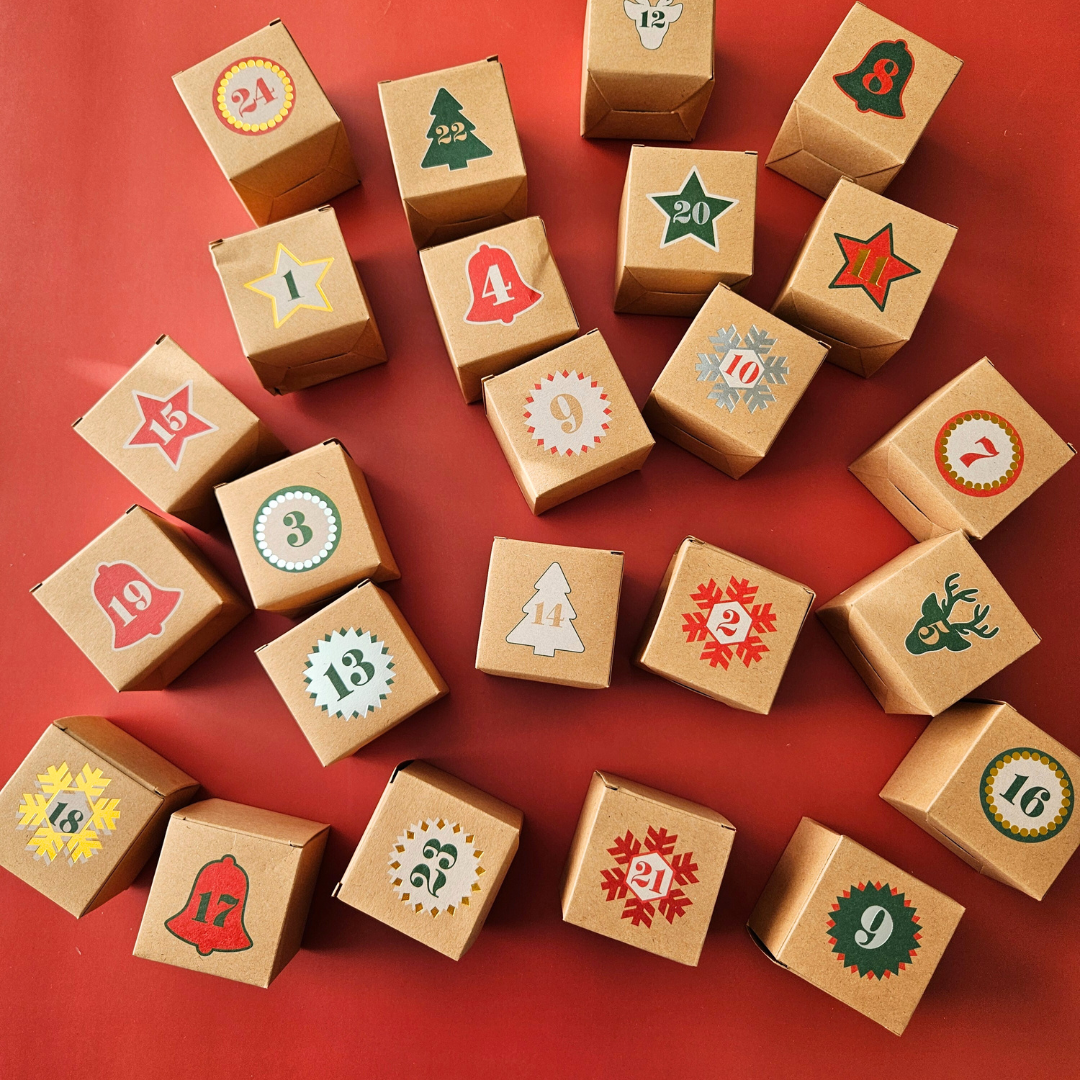 LUX Crystal Advent Calendar Christmas 24 day countdown set