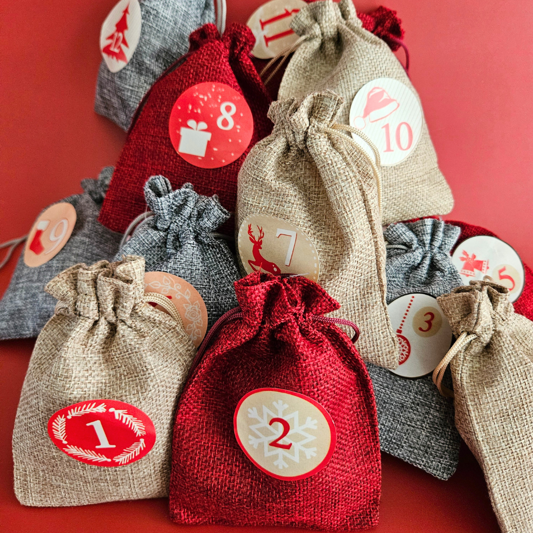 Christams Crystal advent Calendar 12 bags