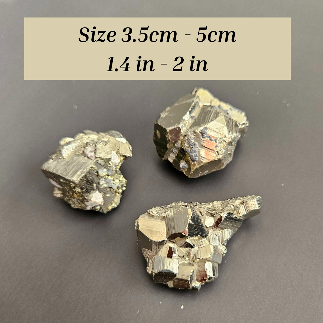 Natural Pyrite Cluster Fools gold Raw Crystal