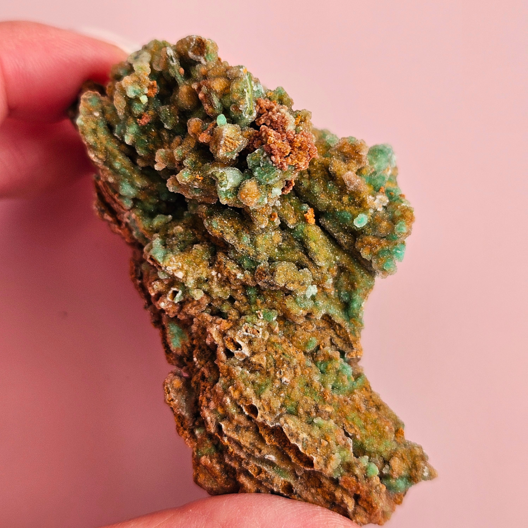 Natural Smithsonite Druzy Indonesian Mineral