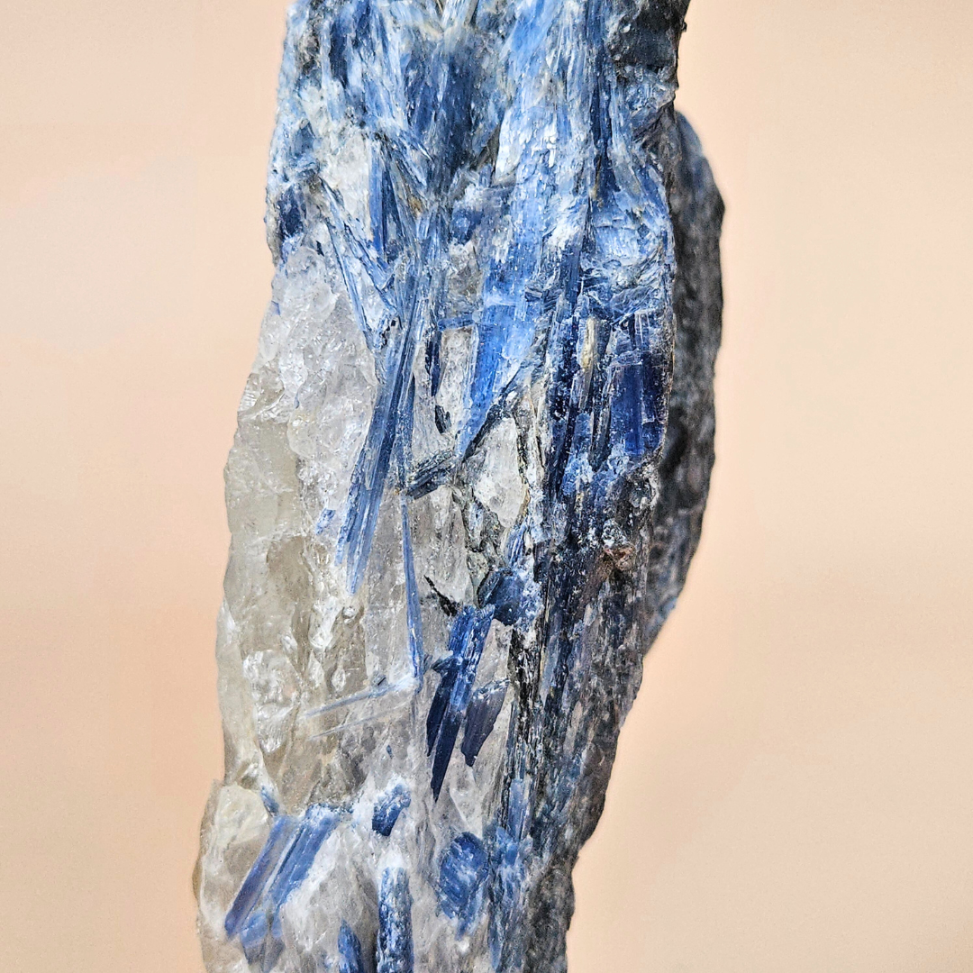 Kyanite Crystal Mineral display