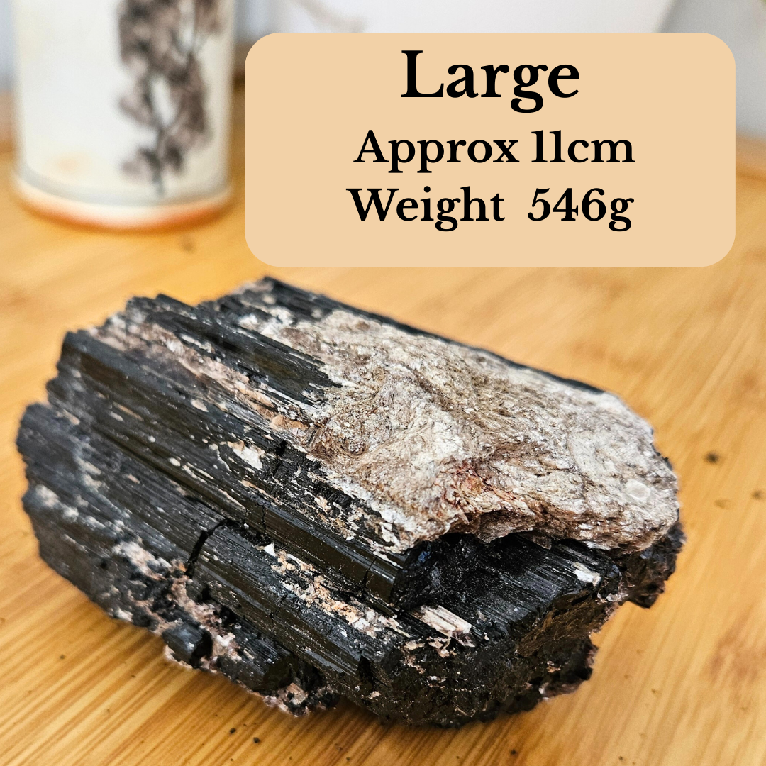1 x Raw Black Tourmaline Chunk