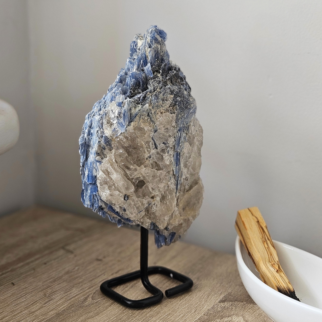 Kyanite Crystal Mineral display