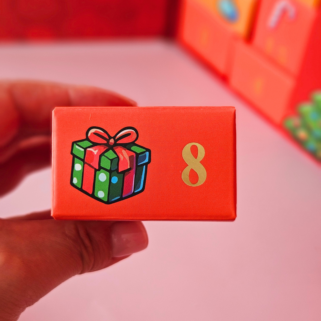 DELUXE Christmas crystal advent calendar