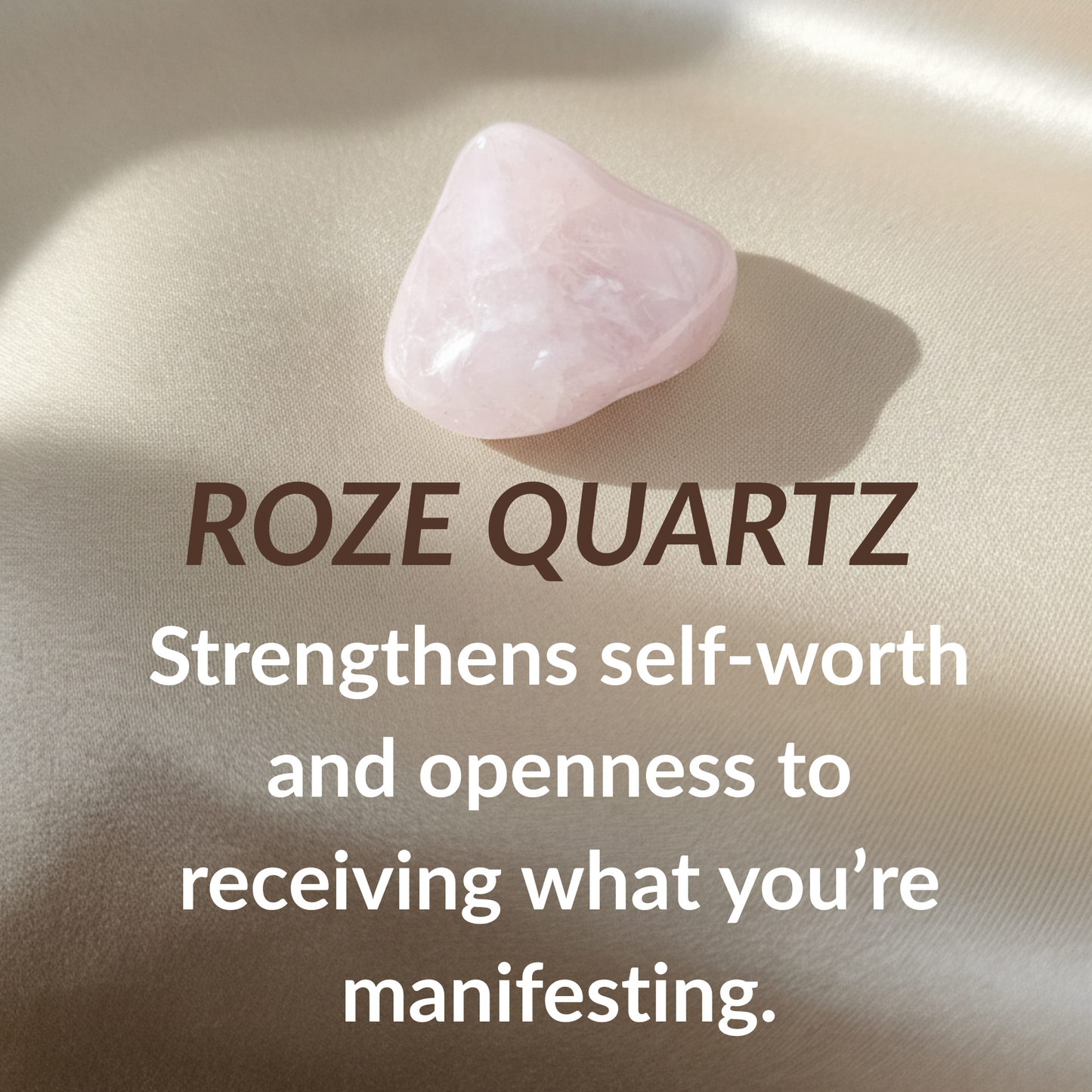 Manifestation Crystal Set