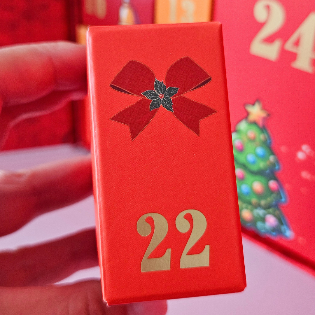 DELUXE Christmas crystal advent calendar