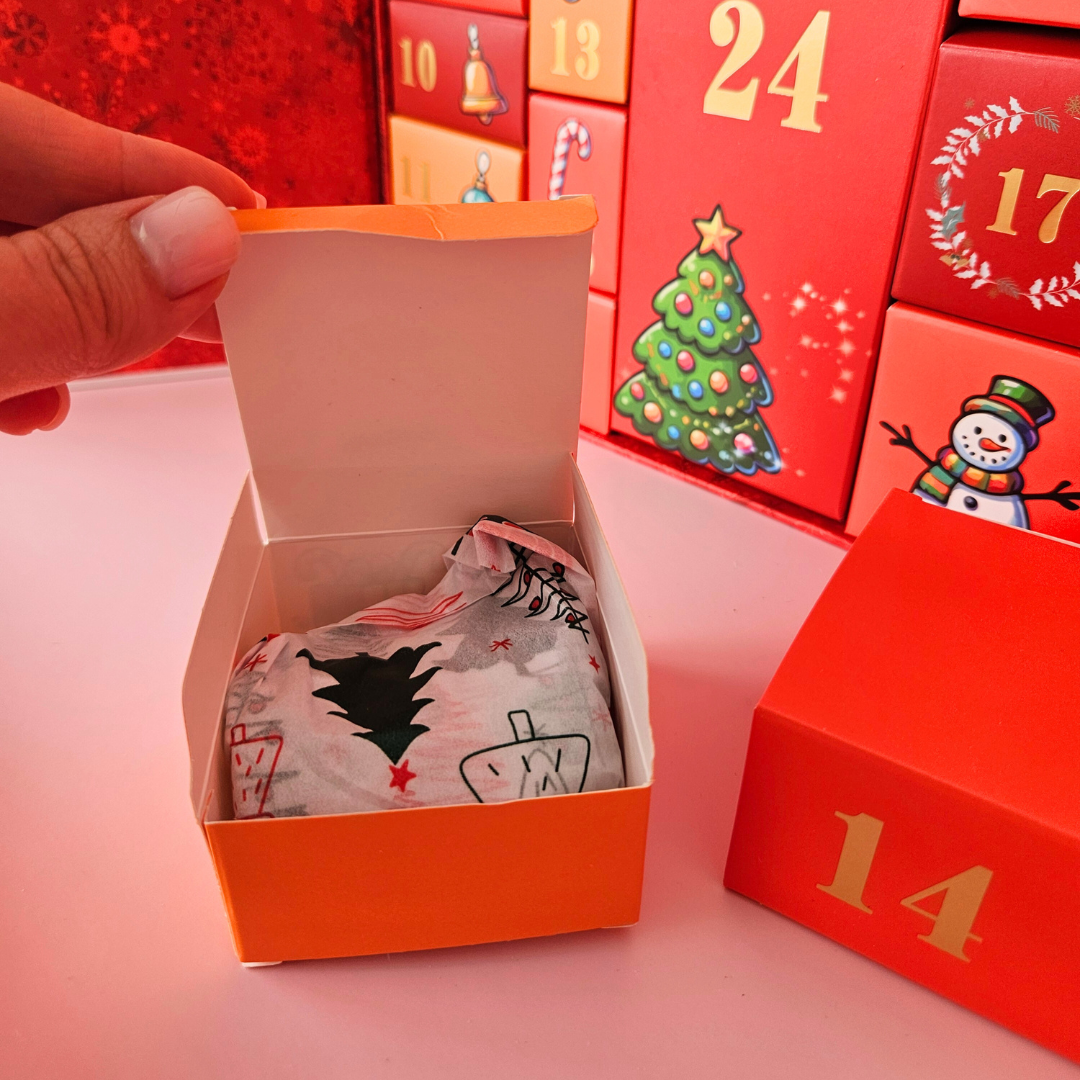 DELUXE Christmas crystal advent calendar