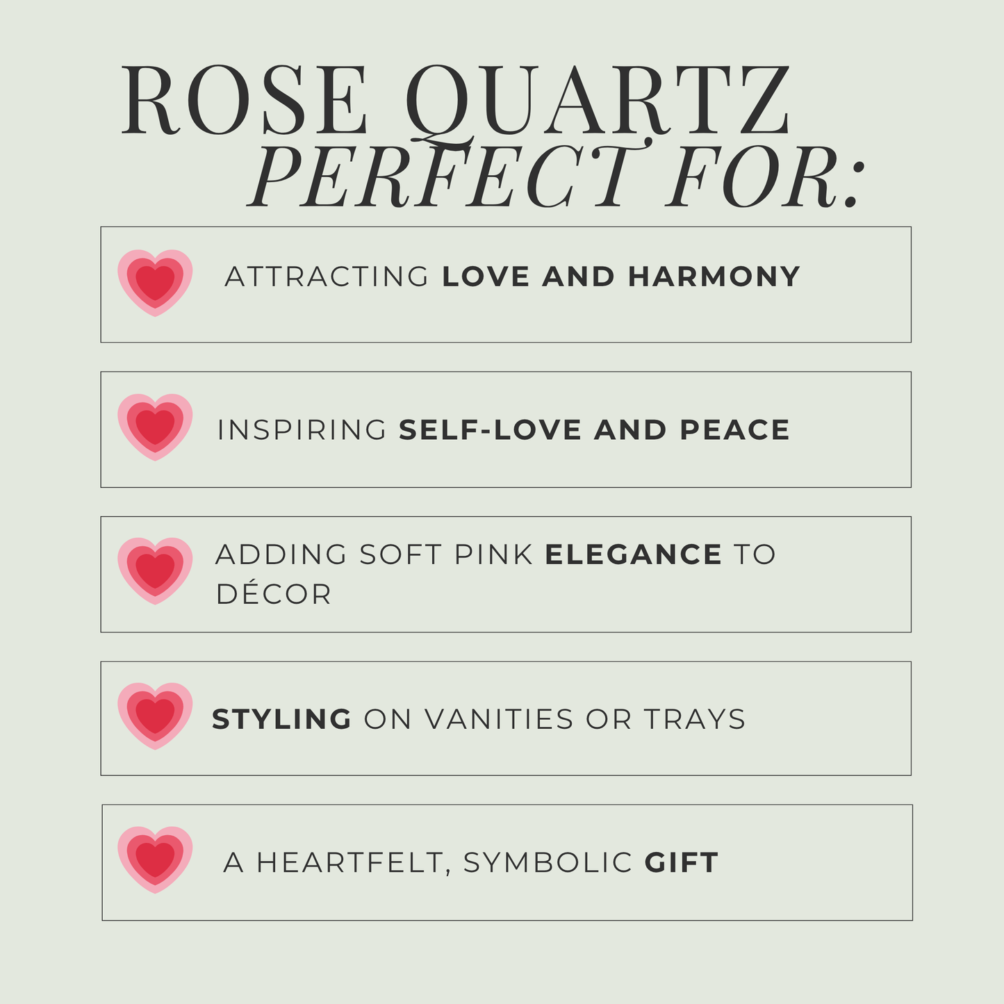 Rose quartz tumbled stone One (1)