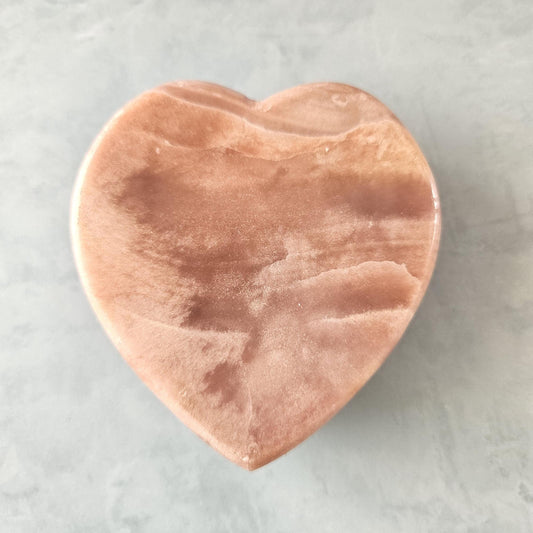 Pink Amethyst Heart