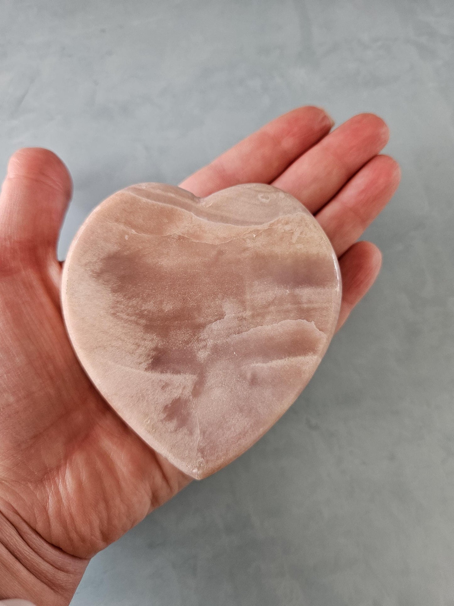 Pink Amethyst Heart