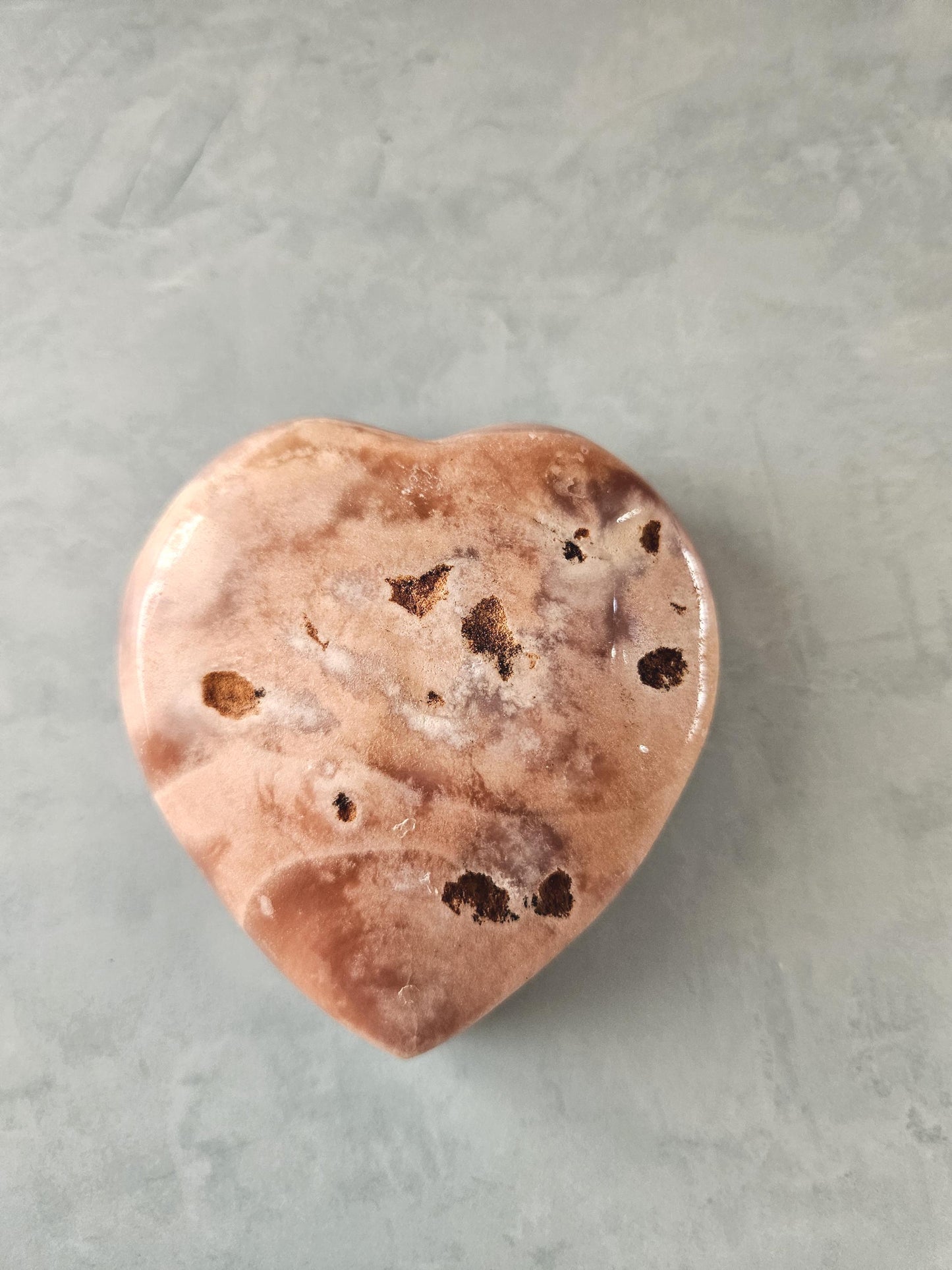 Pink Amethyst Heart