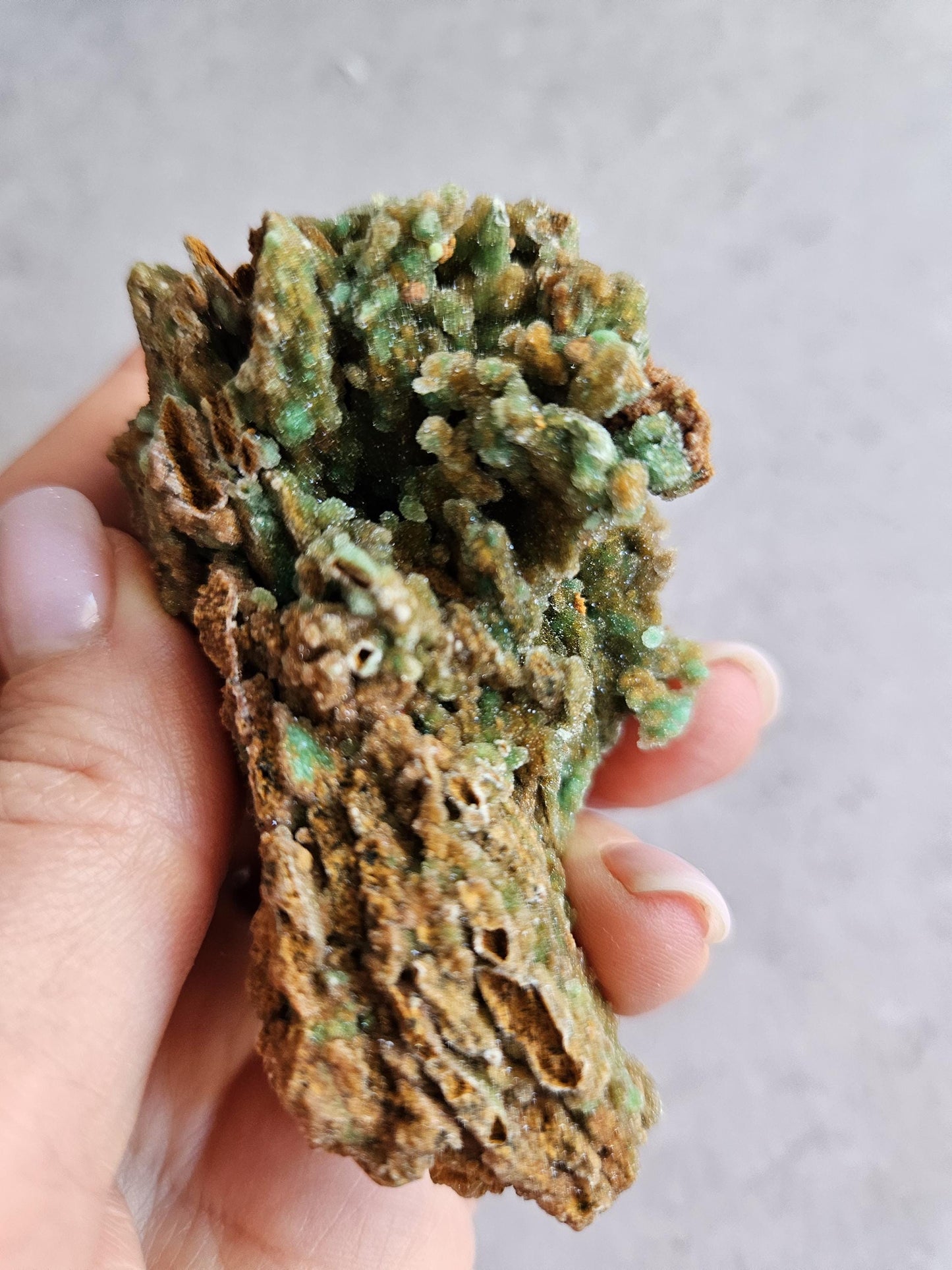 Natural Smithsonite Druzy Indonesian Mineral