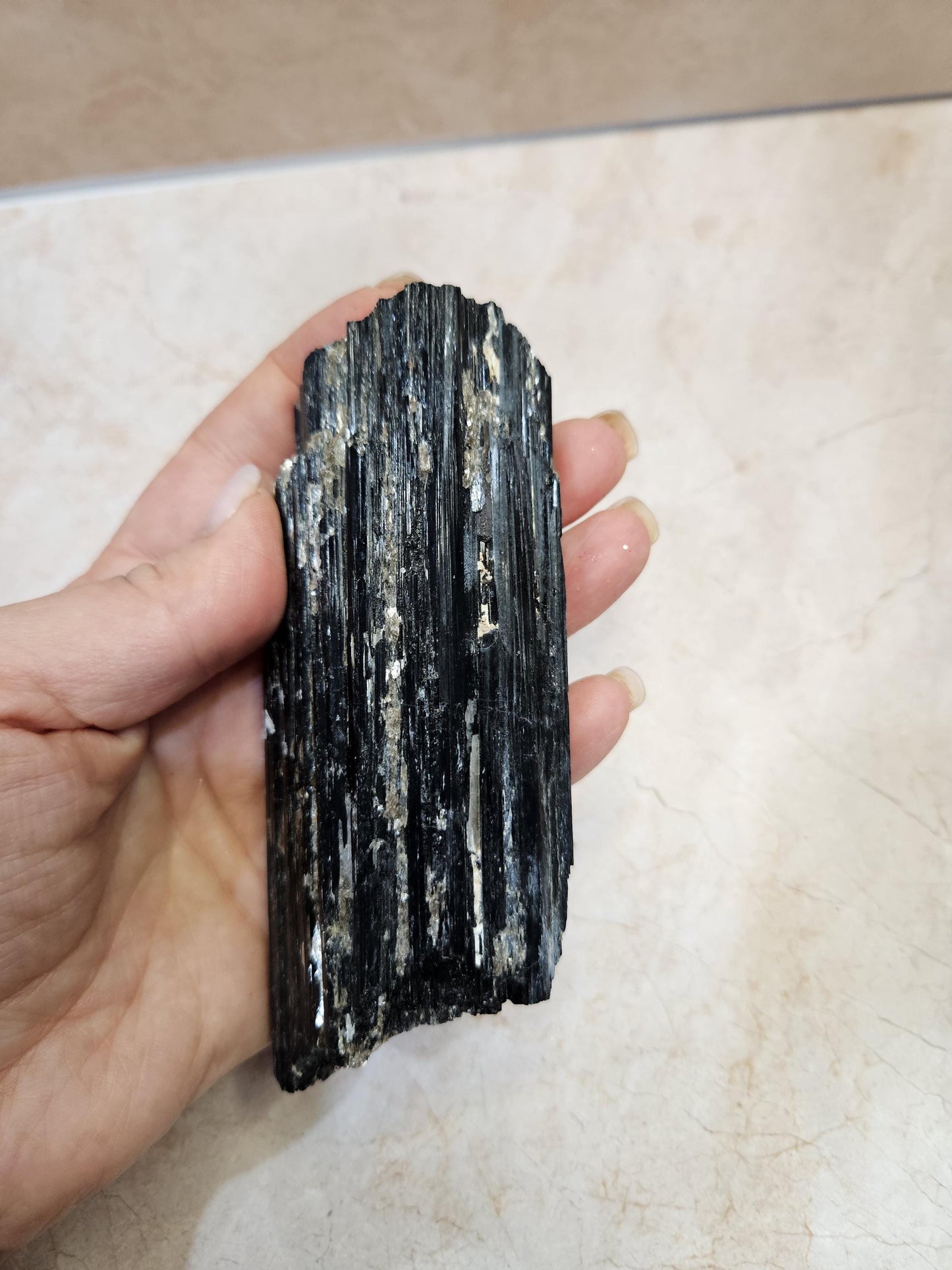 Black Tourmaline Raw Mineral