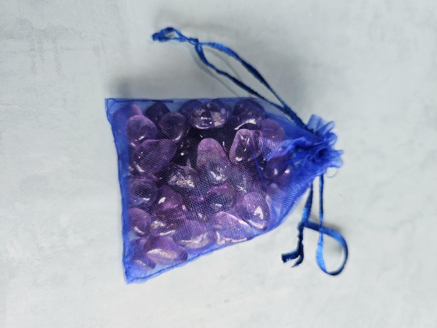 Amethyst mini tumbled stones bulk 100g