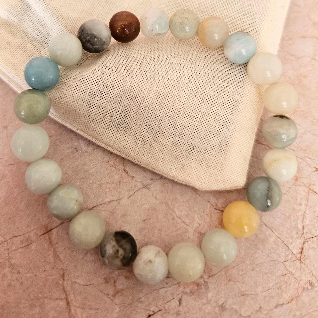 Amazonite Bead Bracelet