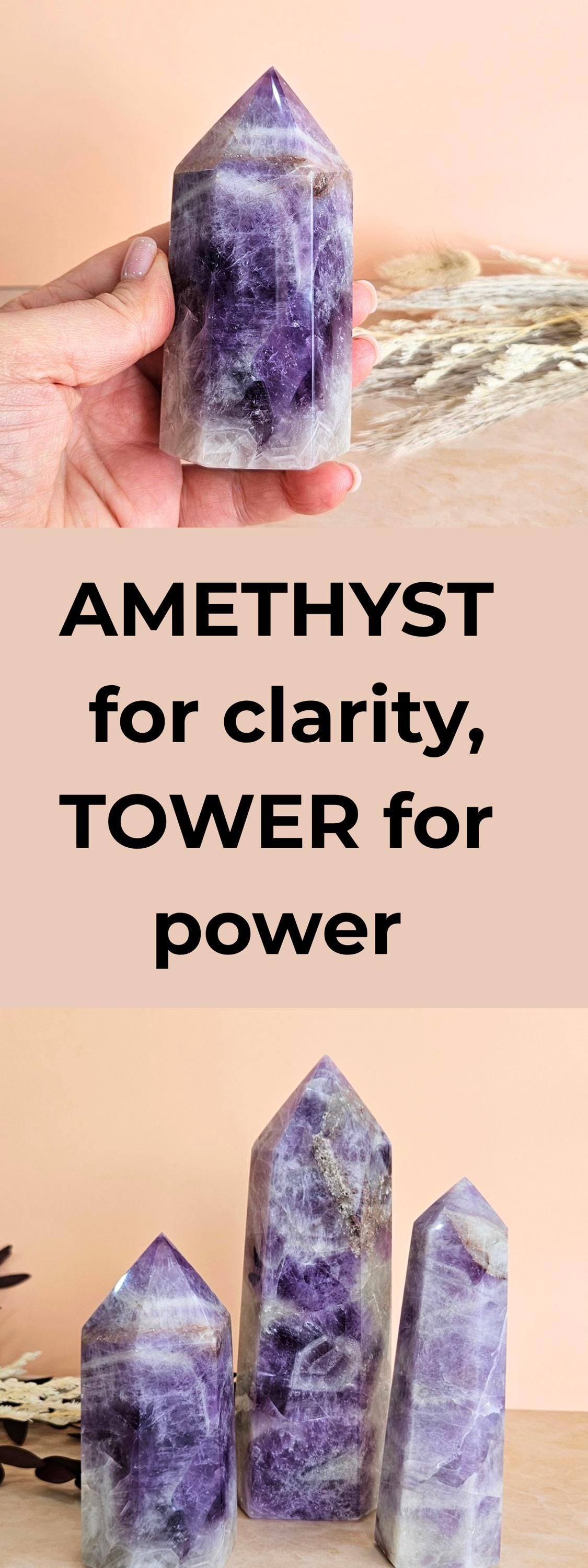 Amethyst Crystal Tower