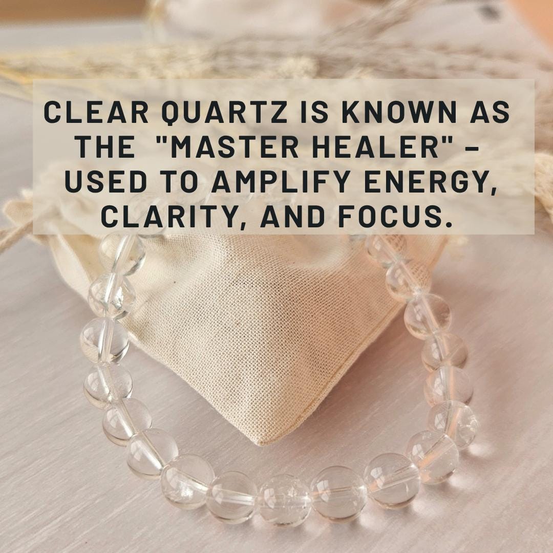Clear Quartz Bracelet