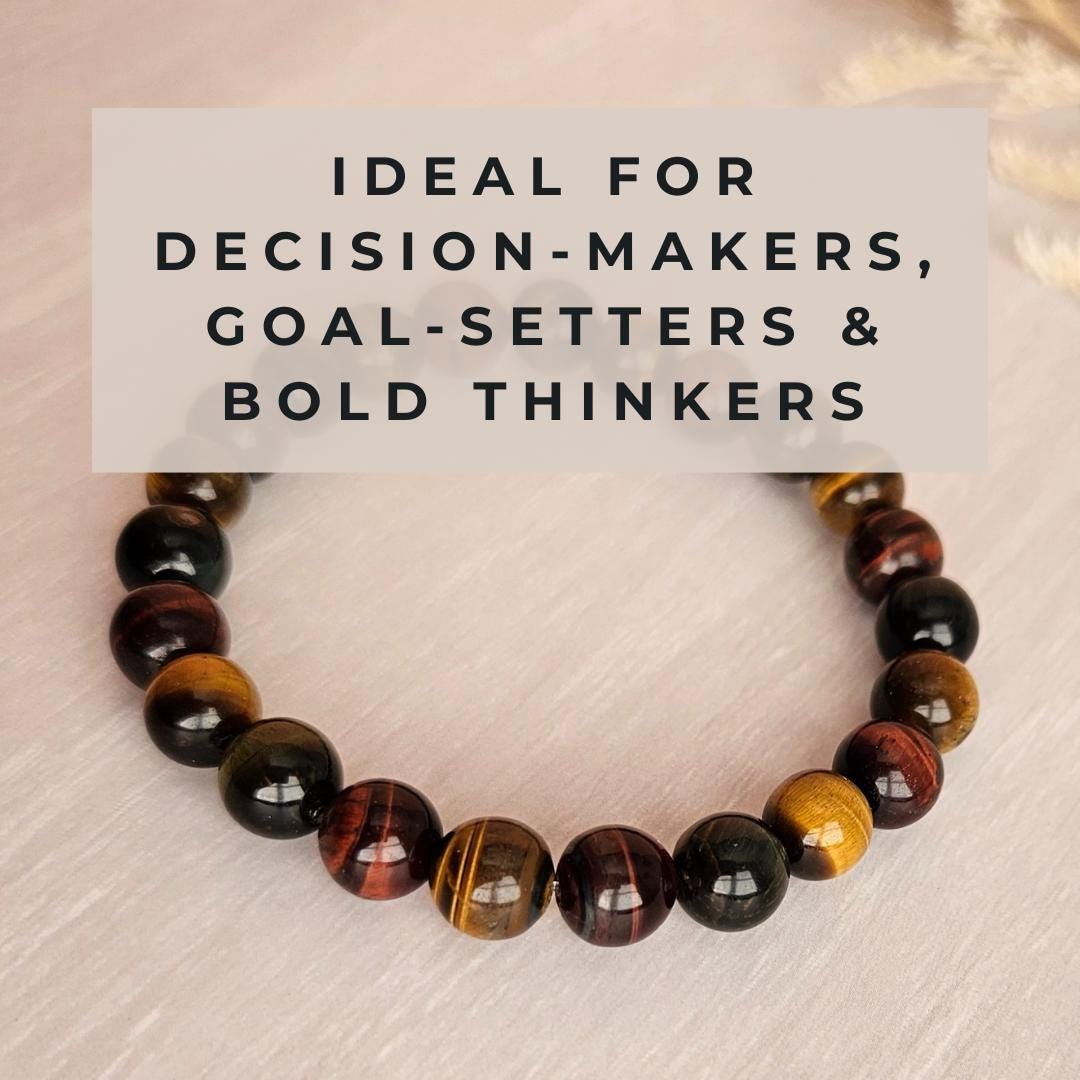 Tigers Eye Bracelet Unisex