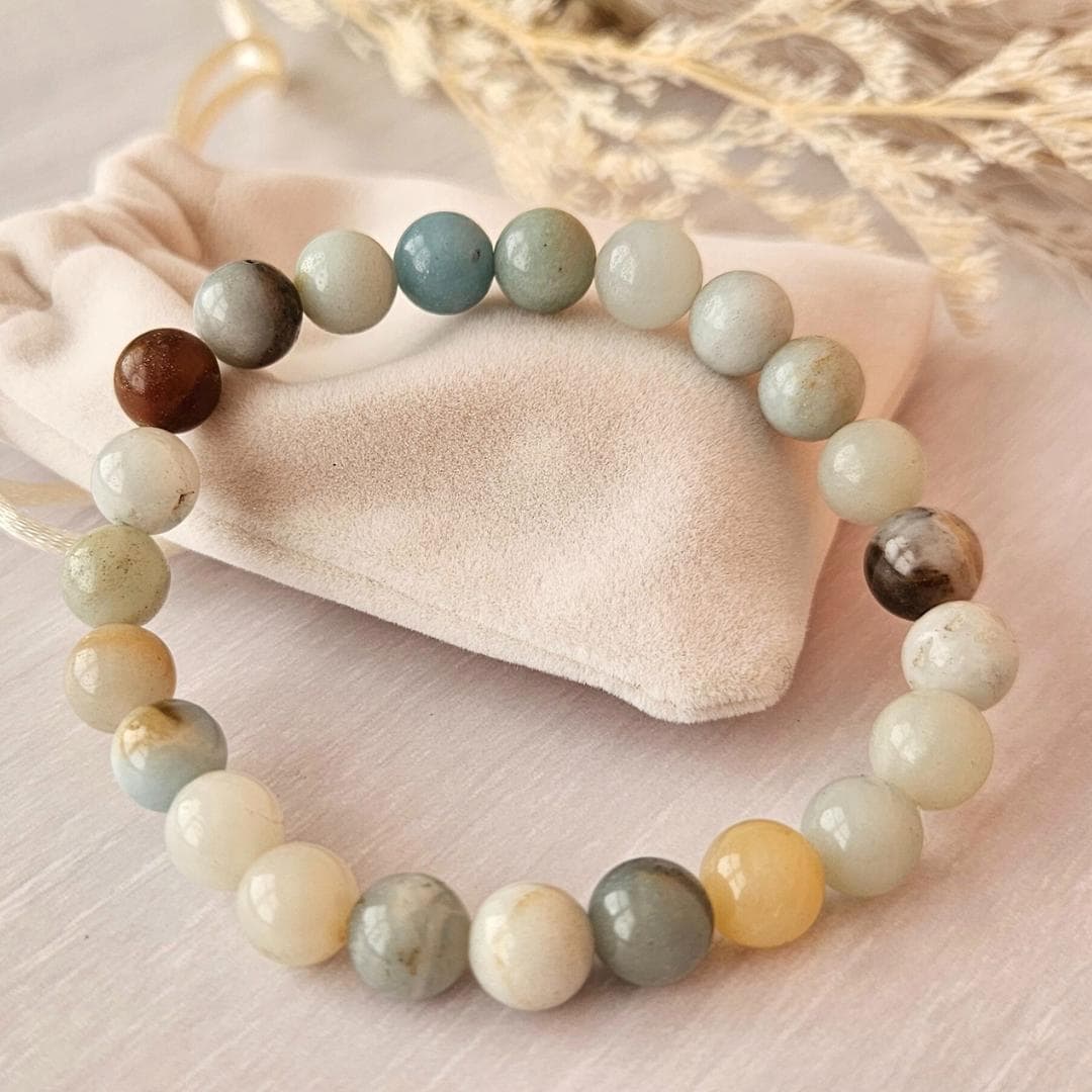 Amazonite Bead Bracelet