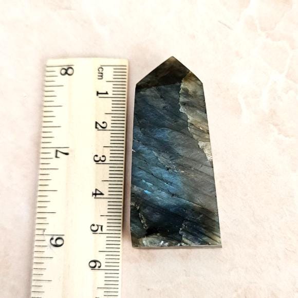 Labradorite tower polished point