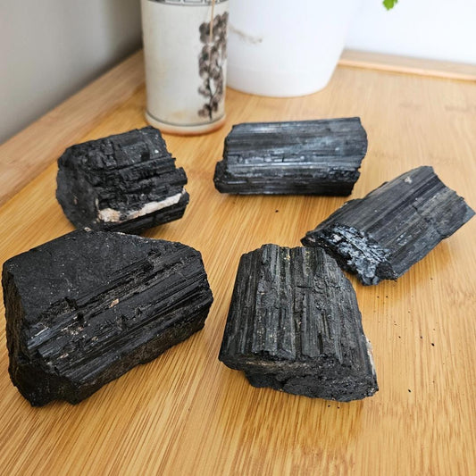 1 x Raw Black Tourmaline Chunk
