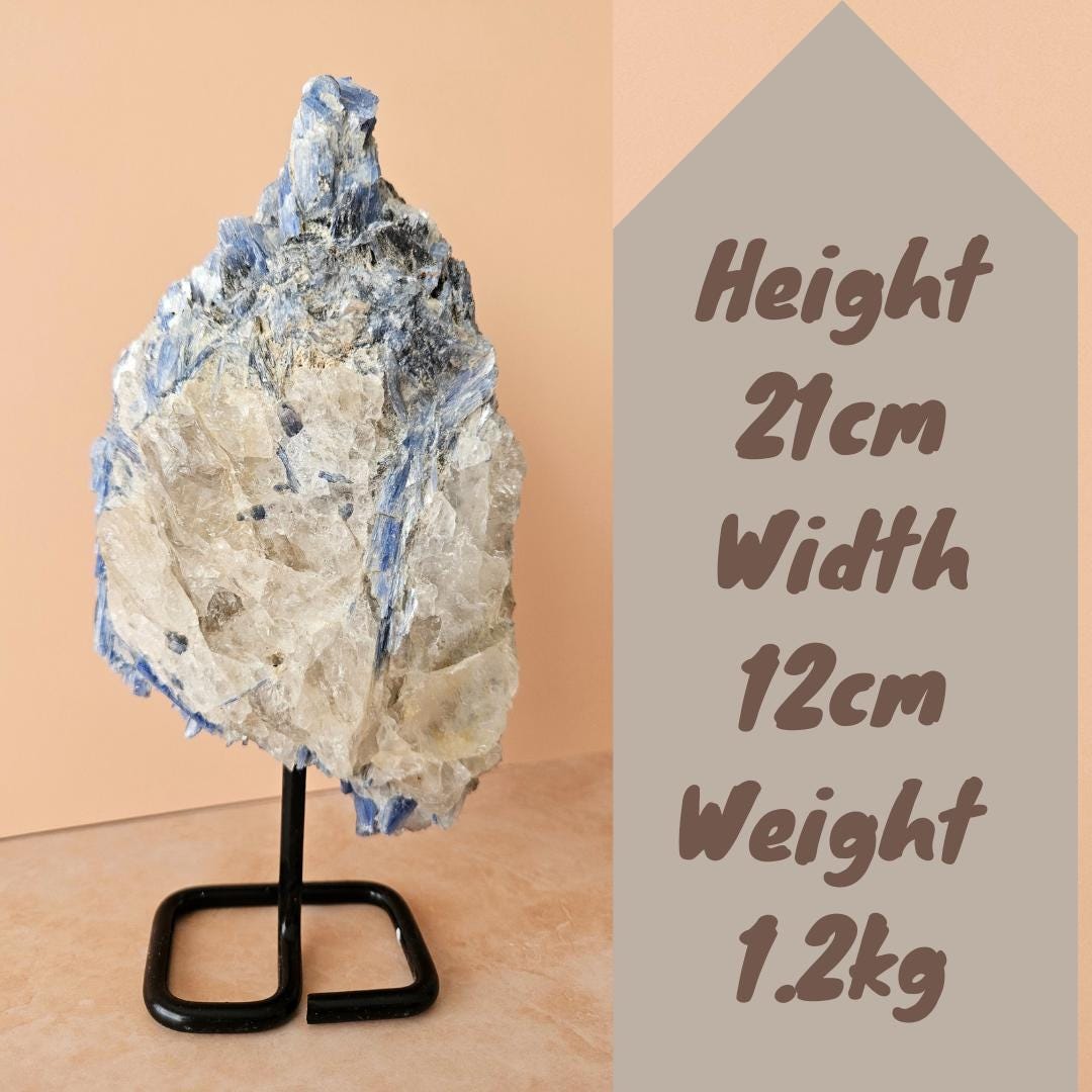 Kyanite Crystal Mineral display