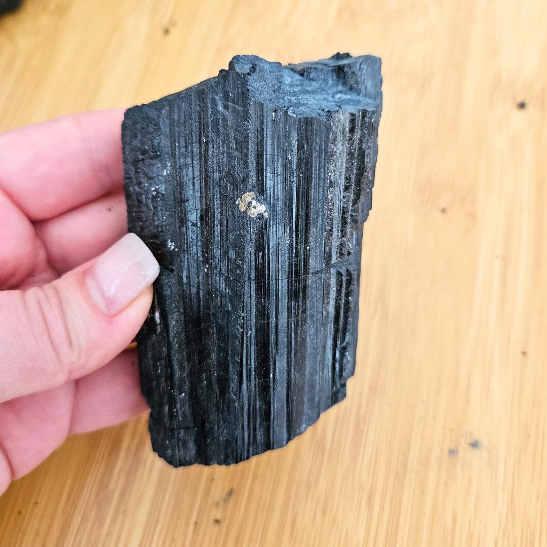 1 x Raw Black Tourmaline Chunk