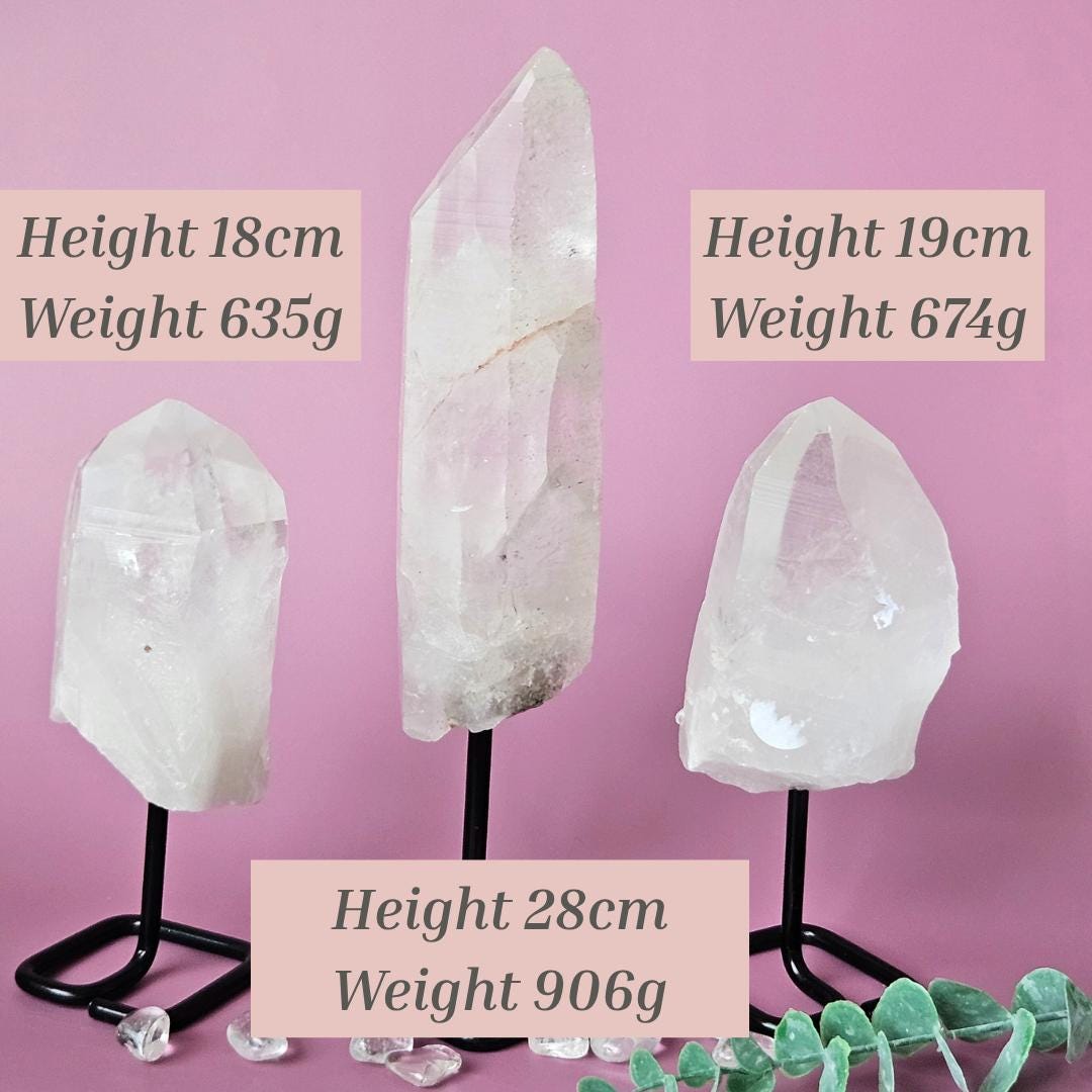 Clear Quartz Crystal Large Energy Amplifier Crystal for Collectors Med