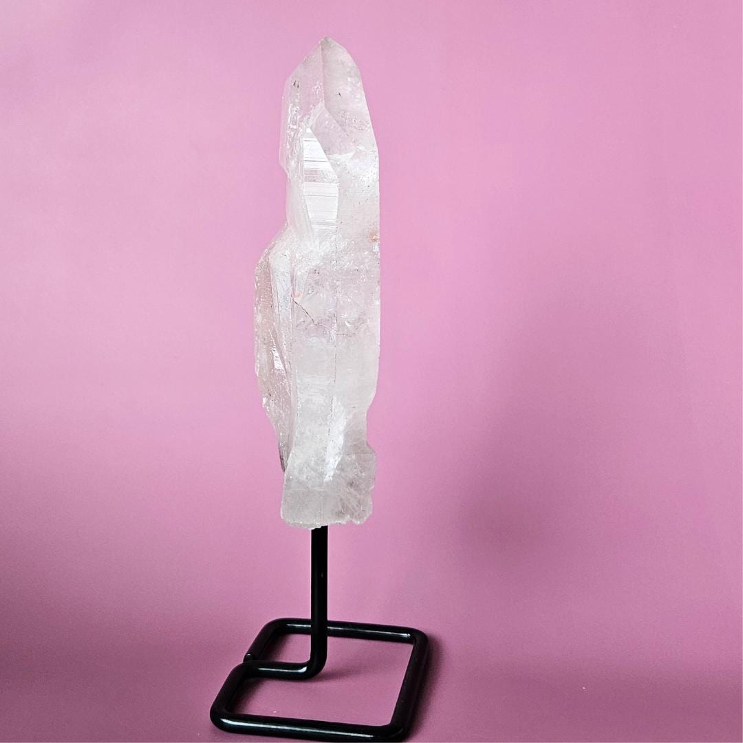 Clear Quartz Crystal Tower Gift for Her Birthday Gift Mindfulness Home