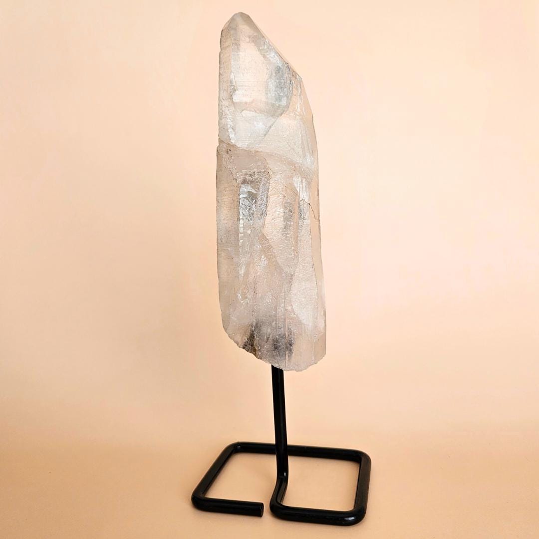 Clear Quartz Crystal Tower Gift for Her Birthday Gift Mindfulness Home