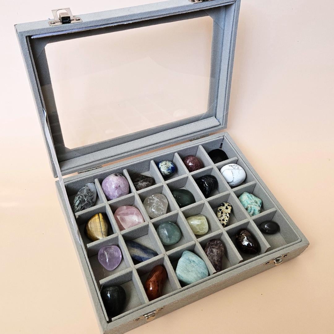 Tumbled stone crystal collection crystal gift set crystal healing crys