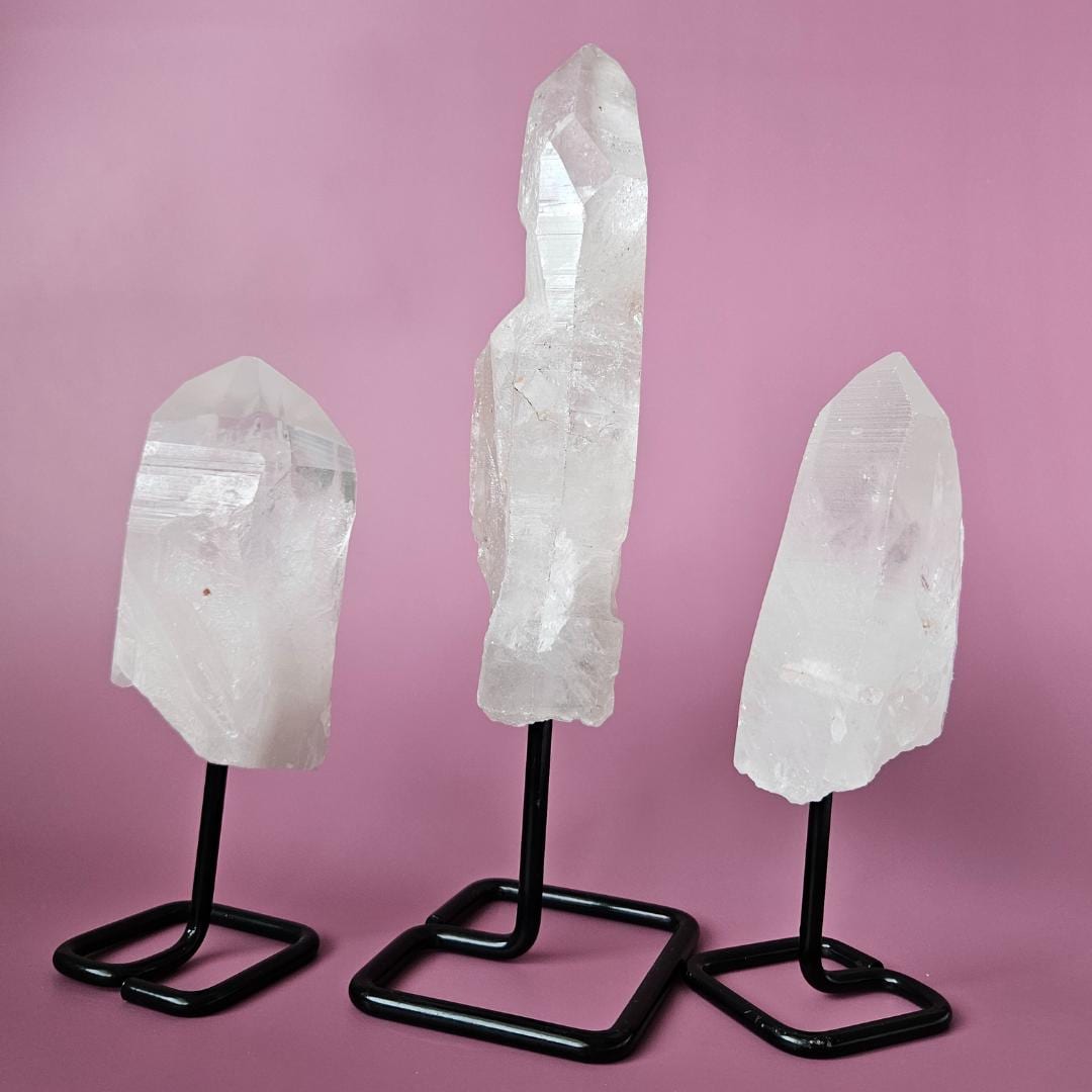 Clear Quartz Crystal Large Energy Amplifier Crystal for Collectors Med