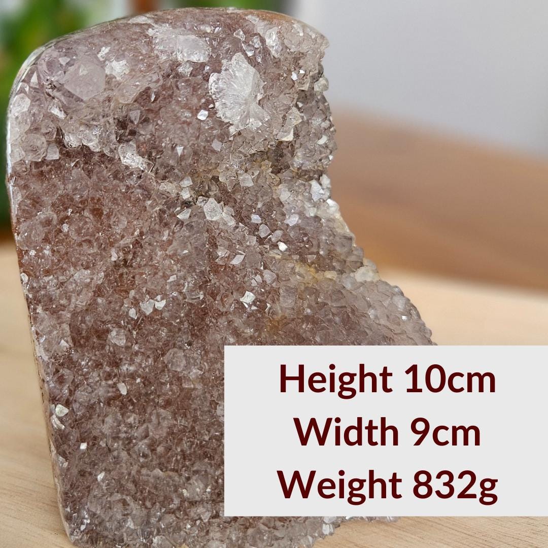 Raw Amethyst Crystal Display Large Freeform Geode Natural Cluster Home