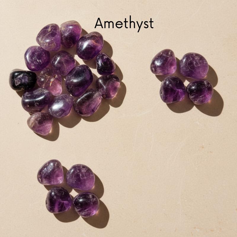 Tumbled Crystal Stones Gift Set Polished Natural Gemstones Pocket Ston