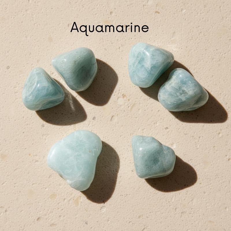 Tumbled Crystal Stones Gift Set Polished Natural Gemstones Pocket Ston