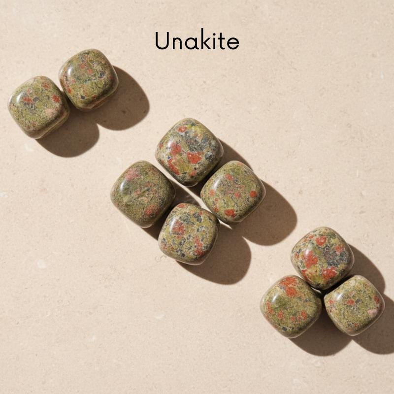 Tumbled Crystal Stones Gift Set Polished Natural Gemstones Pocket Ston