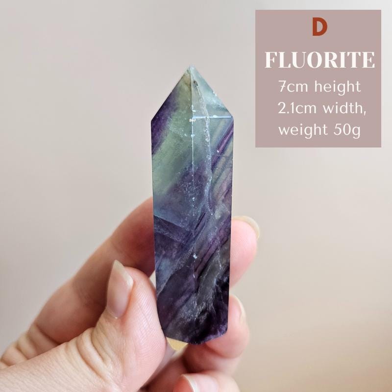 Crystal Tower Point Polished Gemstone Obelisk red jasper tiger’s eye f