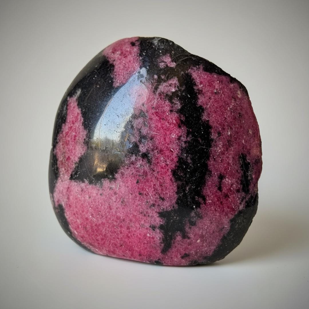 Rhodonite crystals freeform Polished and Rough natural healing stone S