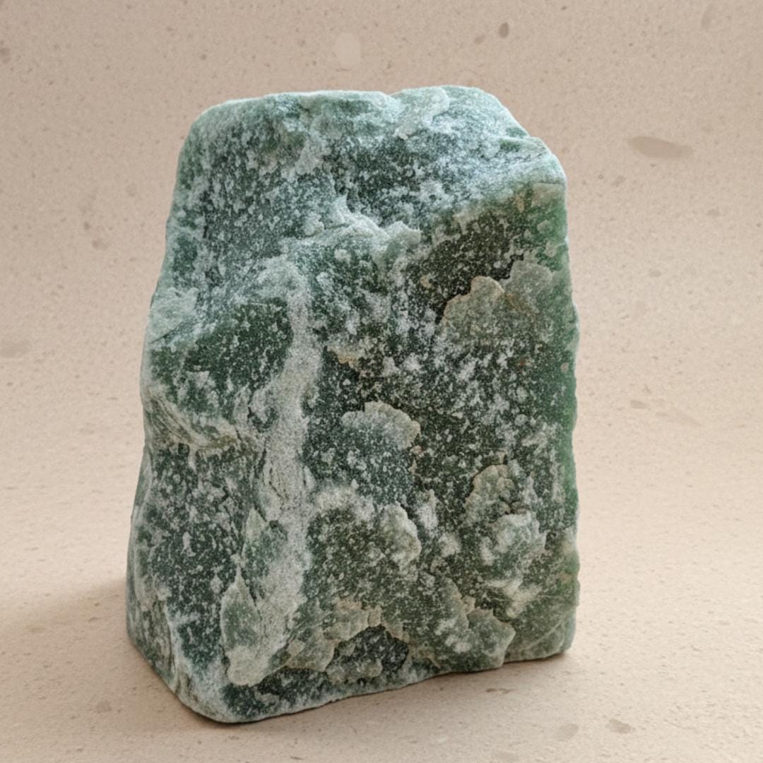 Green Aventurine Large Rough Healing Crystal Decor Stone 10cm Confiden