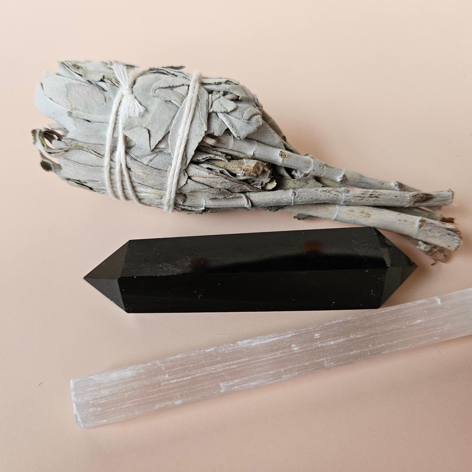 House Cleansing Kit New Home Gift Sage Smudge Kit Energy Protection Cr