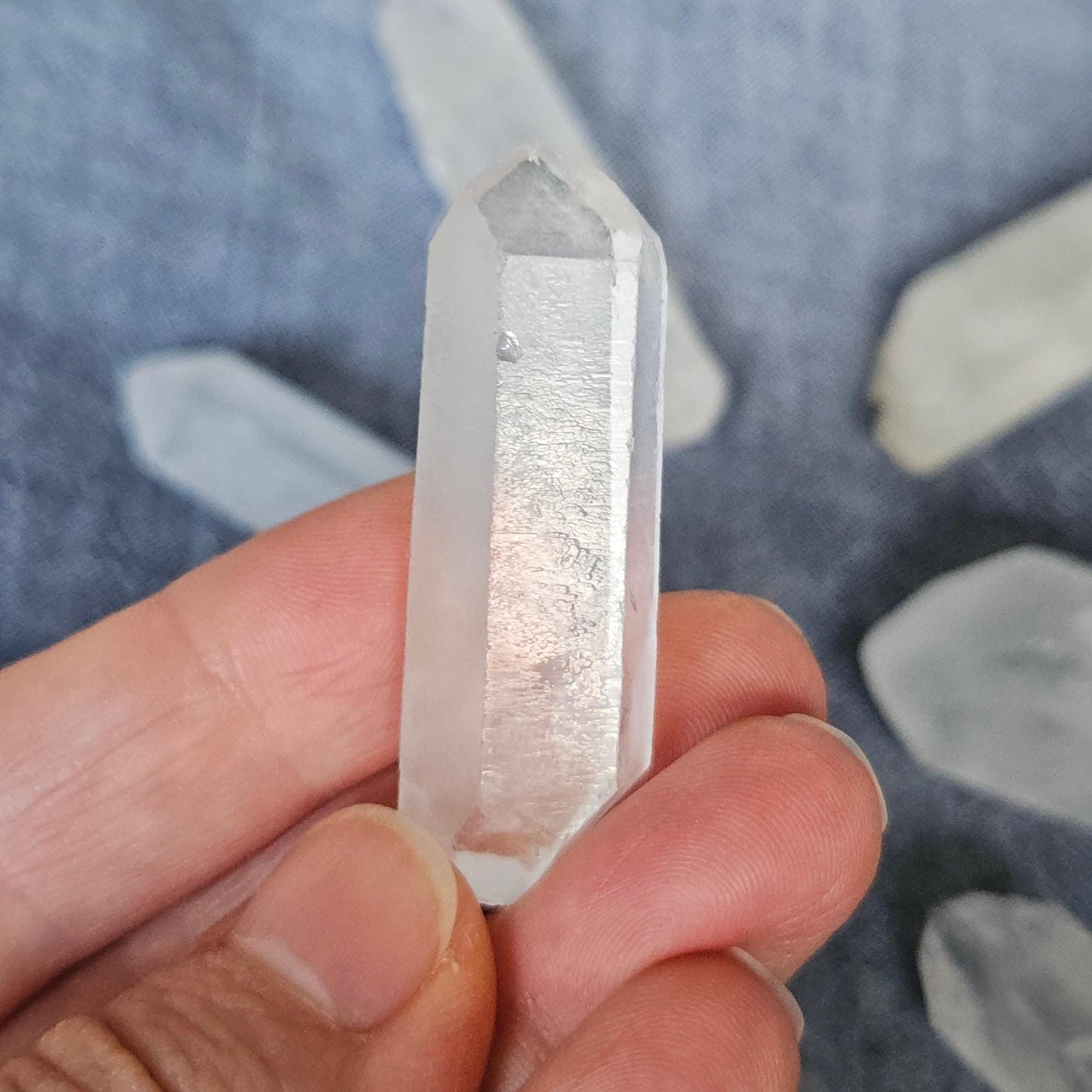 Natural Clear Quartz Crystal Points Raw Quartz Point Healing Crystal G