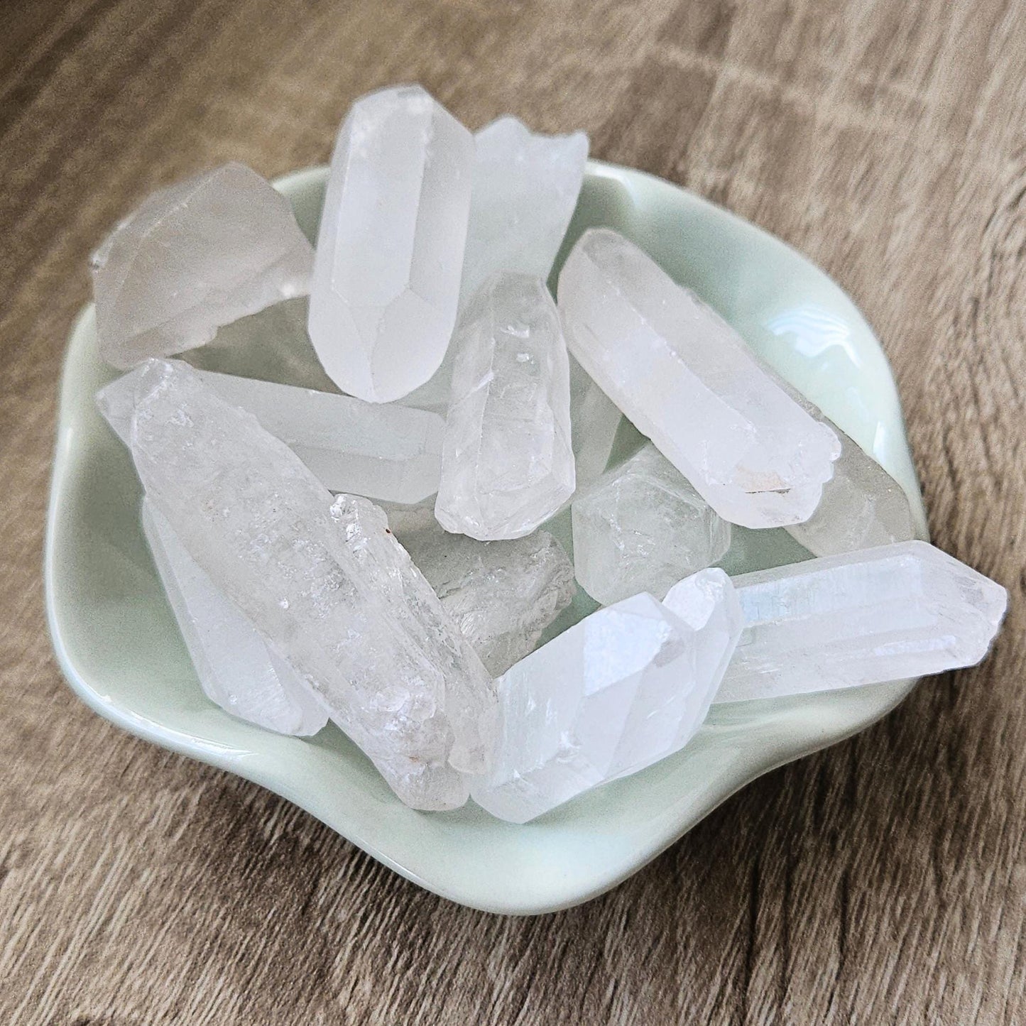 Natural Clear Quartz Crystal Points Raw Quartz Point Healing Crystal G